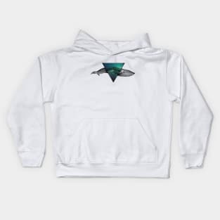 Cetacean Pyramid Kids Hoodie